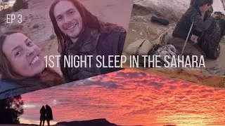 Off Grid Living in the Desert 🏜🌌 | Sleeping in the Dunes with the Tarp & Portal On Wheels