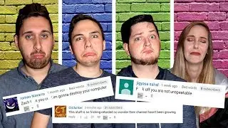 READING MEAN COMMENTS! (MADE US CRY)