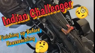 Indian Challenger Last Finishing Touches Before Reassembling After Paint