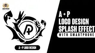 A+P Logo Design Splash Effect | Pixellab Tutorial | HowTo