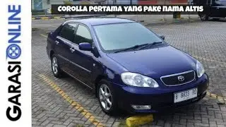 Toyota Corolla Altis 2001 | Pertama kalinya Corolla pake nama Altis.