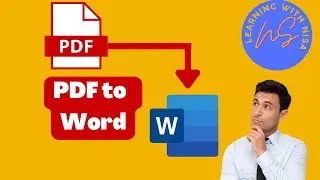 How to Convert Pdf to Word Free | Offline Pdf to Word Conversion