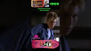 Christian Slater Skateboarding Gleaming the Cube 1989 #shorts #80s #skateboarding #fyp #vibes