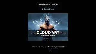7 Photoshop Actions / Action Sets by Creative Creator