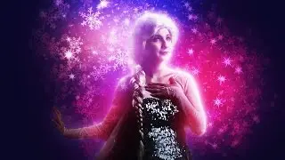 Shiny Snowflake photoshop action