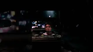 Al Pacino's Iconic Scene in Movie Scarface #actionmovies #cinemalovers #alpacino #tonymontana