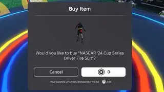 Sniping NASCAR Fire Suit UGC LIMITED (FREE)