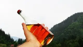 Rosehip tincture with chocolate flavor. With tasting.