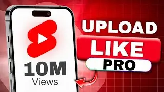Right Way to Upload Shorts Video on YouTube in 2024 😍
