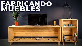 ENORME MUEBLE para TELEVISIÓN | PASO a PASO