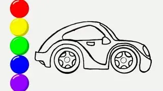 SIMPLEST WAY on How to draw a car