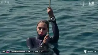 Anastasiia Borisova - FIM 30 m - AIDA WCH 2021