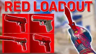 This BUDGET RED Themed CS2 Loadout is INSANE! (Cheap & Expensive)