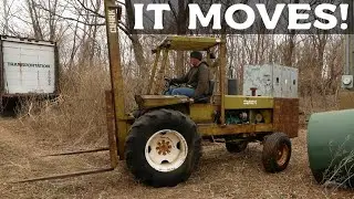 Neglected Forklift Drives for the First Time in Years!
