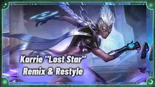 when Karrie Mobile Legends with her Lost Star skins got remix and restyle by AI, enjoy 😎