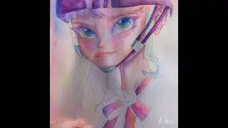 Сказочный патруль - Рисую Алису 2 сезон / Фан-арт💗🛴💗#art #сказочныйпатруль#shorts