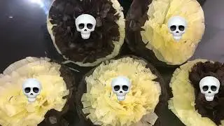 Aprende a realizar Flores de papel  Día de muertos 💀☠️ Primavera 🌸🌺