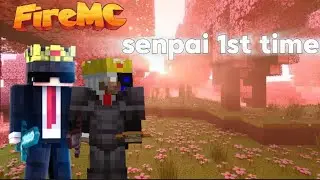 1st Time @SenpaiSpider playing on @PSD1 surver Fire Mc with me @MrrBrine