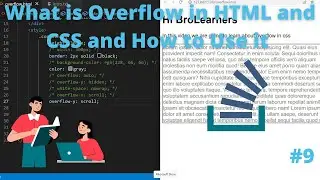 what is overflow in css | overflow hidden | overflow scroll | overflow auto