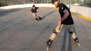 Flow Skate with Friends (Mike is back!)