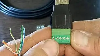 USB удлинитель из витой пары