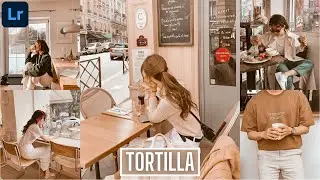 Tortilla Preset - Lightroom Mobile Coffe Tones Preset | Caramel Tone | Selfie Preset
