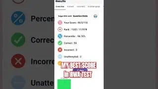 my best score rwa test #uppolice #army #viral #motivation #sscgd #rojgarwithankit #police #viral