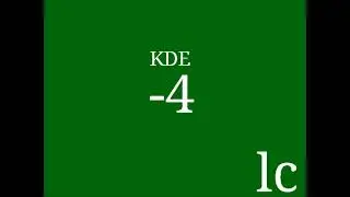 KDE Pre-Past Versions