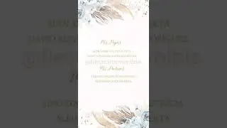 INVITACIÓN DIGITAL ANIMADA DE BAUTIZO