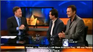 Julian McMahon & Dylan Walsh @KTLA Interview