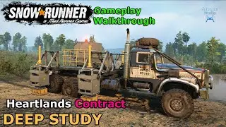 SnowRunner - Deep Study | The Institute Contract Belozerk Glades | Phase 8