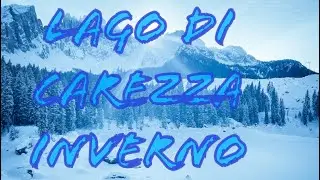 lago Carezza, inverno 2021, Озеро Карецца в зимний период.