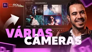 Como EDITAR um VÍDEO com VÁRIAS CÂMERAS | MULTICÂMERA (MULTICAM) ADOBE PREMIERE