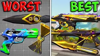 The VALORANT Champions Skins Ranked