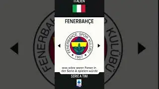Was wäre wenn Fener in der Serie A spielen würde? #eafc24 #eafc