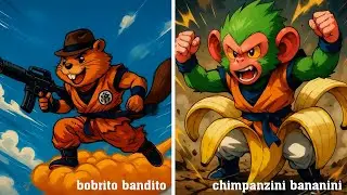 BRAINROT: DRAGON BALL ANIME OPENING |  Italian Brainrot Official Music
