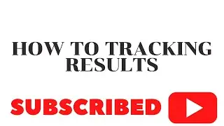 Tracking Results