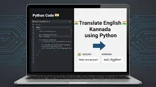 Build a Language Translator App in Python | Tkinter GUI Project 
