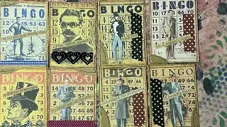 Vintage ‘Bingo’ ATCs   