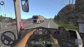 Bus Simulator Ultimate | Adventure Trip⛰️🚌💫 | Mercedes Benz | Zuuks | Mobile Gameplay | Heavy DriveR