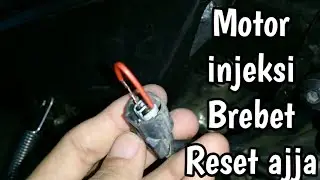 Mengatasi Motor Beat injeksi brebet dan sering mati saat di gas
