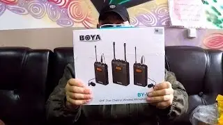 Распаковка посылок.Дохлая рыба в пруду.Микрофон BOYA BY-WM8