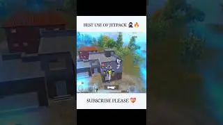 BEST USE OF JETPACK 🥷🏻🔥 #bgmi #shorts #viral