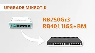 Upgrade Mikrotik RB750Gr3 ke RB4011iGS+RM Beserta Settingan