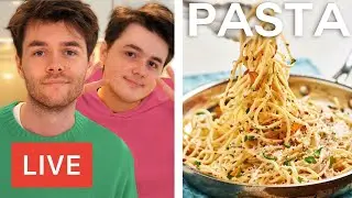 Webb Brothers Cooking | Pasta LIVE from the Kitchen #4