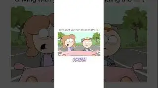 Driving With Your Mom PART 2  #animation #funnyanimation #animatedcomedy #funnycartoon
