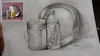 How to draw still life drawing / still life drawing for beginners