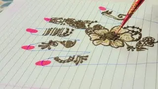 Mehndi Tutorial #mehndi #mehndidesign