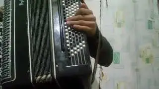 в лесу родилась елочка на баяне видео урок часть 2