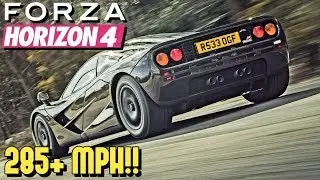 FORZA HORIZON 4 - 285+ MPH McLaren F1 Tutorial!!